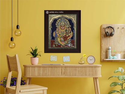 Lakshmi Narasimha Tanjore Painting