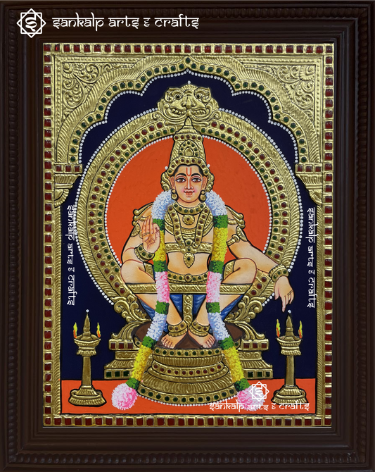 Iyappan Tanjore Painting