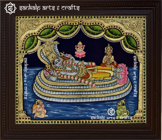 Ranganathar Swamy Tanjore Painting