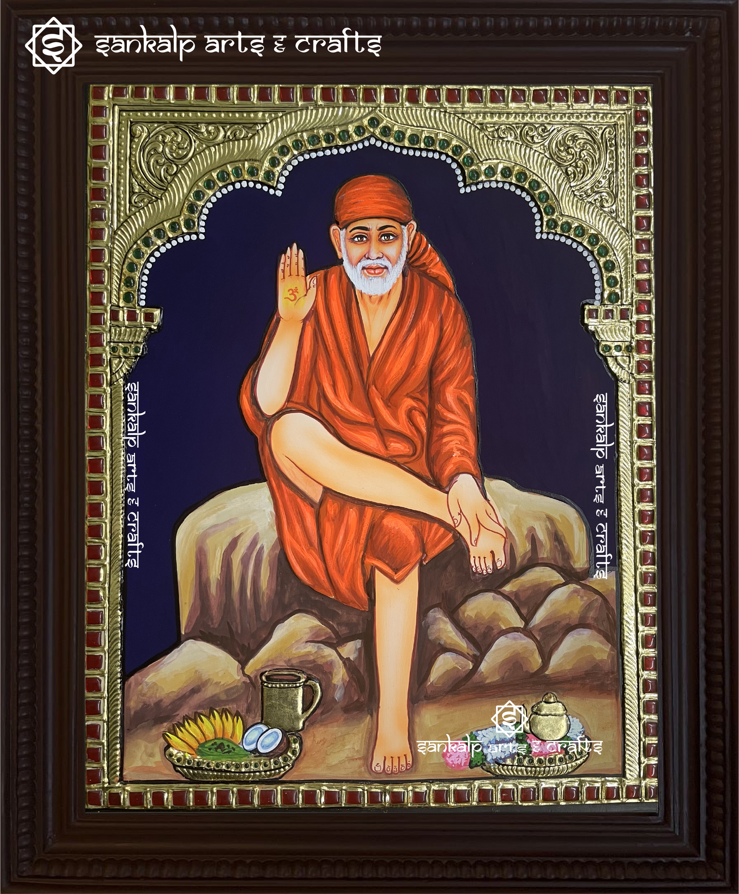 Saibaba Tanjore Painting
