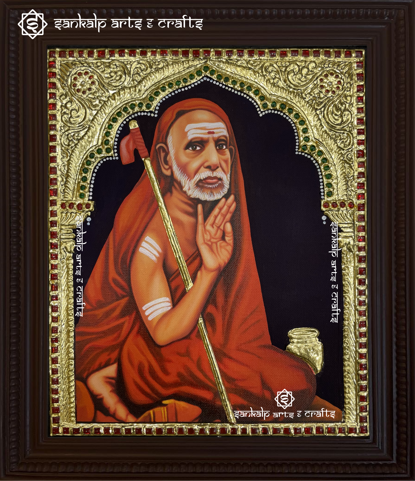 Maha Periyava Tanjore Painting