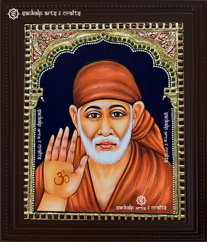 Saibaba Tanjore Painting