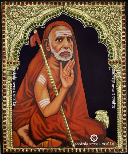 Maha Periyava Tanjore Painting