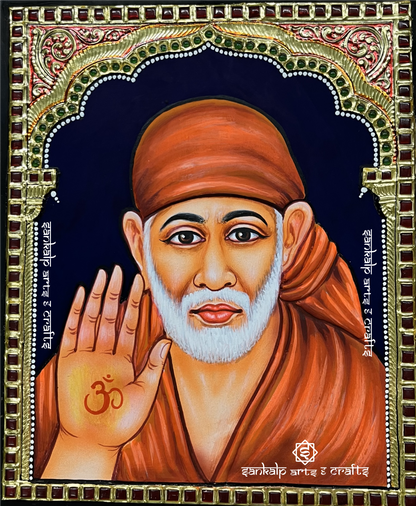 Saibaba Tanjore Painting