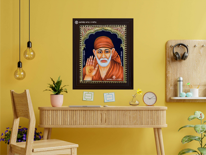 Saibaba Tanjore Painting