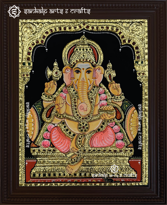 Ganesha Tanjore Painting