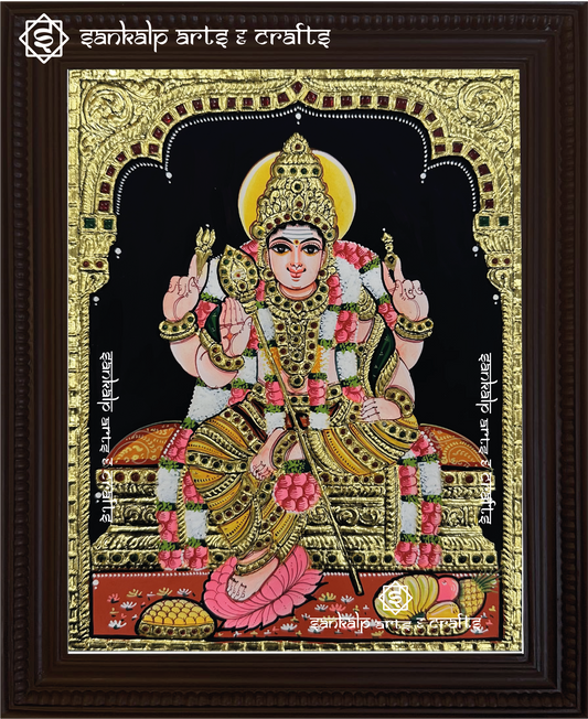 Murugan Tanjore Painting
